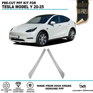 A-Säule Steinspäne Kratzschutz PPF Lackschutz für Tesla Modell Y 2020+ - Bild 1 von 5