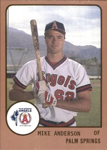 Mike Anderson 1988 ProCards #1438 RC Palm Springs Angels *AutographDen* - Picture 1 of 2