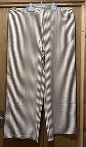New Look Ladies Brown & Cream Trousers Size 18 31 Inch Leg BNWT - Picture 1 of 7