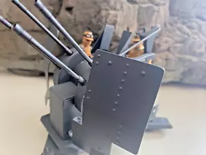 Deutschland Blechflak 37 Flugabwehrkanone Flakvierling 4 Lauf... 1/24"/70mm - Bild 1 von 21
