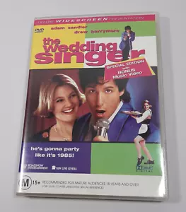 The Wedding Singer PAL Movie DVD R4 VGC Adam Sandler - Picture 1 of 3