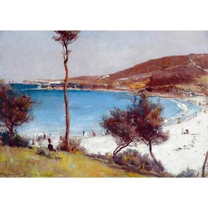 Tom Roberts, Holiday Sketch at Coogee, 1888, 100% Cotton Art Paper, B1 Size - Picture 1 of 10