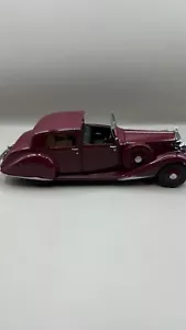 Danbury Mint 1938 Rolls-Royce Phantom III Sedanca De Ville 1:24 certificate - Picture 1 of 13