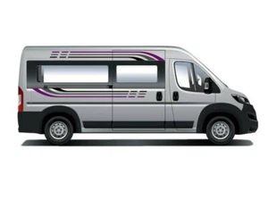 (No.901) Camper Van Graphics Motorhome Decals Caravan RV Stickers Universal Kits - Picture 1 of 7