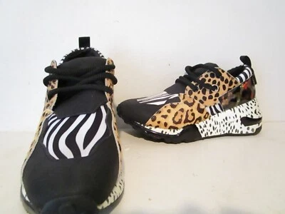 Tênis Steve Madden Feminino Salto Escondido Penhasco Moda Zebra Multi Tamanho 6.5 - Imagem 1 de 4