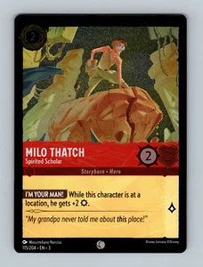 Disney Lorcana: Nelle Terre dell'Inchiostro - Milo Thatch - 115/204 (Cold Foil) - Foto 1 di 2