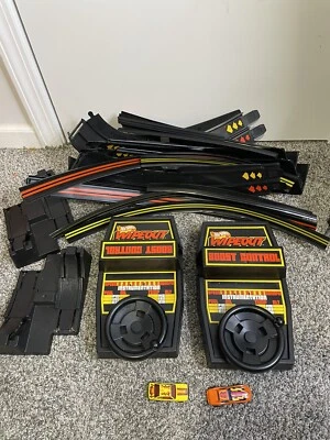 Juego de pista de carreras Mattel Hot Wheels Wipeout 1979 vintage - con autos originales R10 Foto 1 de 4