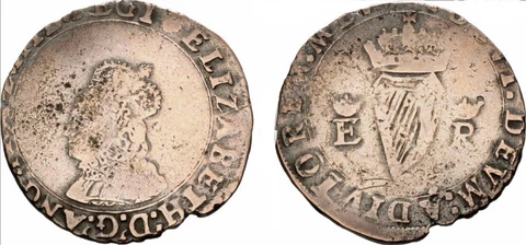 1558 Elizabeth I Groat, Ireland, Spink 6504 Cover