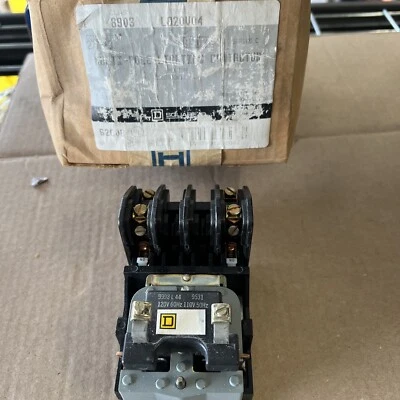 Square D 8903LO20V04 Lighting Contactor New In Box Free Shipping - Image 1 of 4