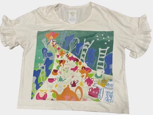 Disney Alice in Wonderland 70th Anniversary by Mary Blair T-Shirt Womens Large - Picture 1 of 9