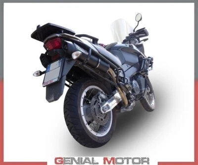 Scarichi Terminali GPR FURORE NERO Omo APRILIA ETV CAPONORD RALLY 1000 2001 2007 - Immagine 1 di 4