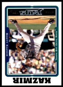2005 TOPPS SCOTT KAZMIR TAMPA BAY DEVIL RAYS #490 - Picture 1 of 2