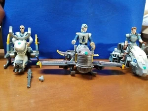 Vintage 1999 Xyber 9: New Dawn vehicles with figures - Photo 1/7