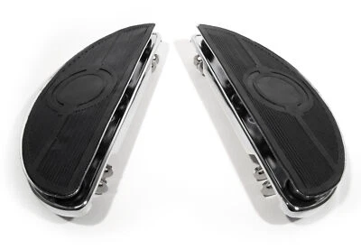 Trittbretter Set Shaker Chrom f. Harley-Davidson Softail Touring Road King Glide - Bild 1 von 4