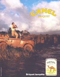 Camel Cigarettes - Zippo Lighter - Original Vintage Print Ad 1988!! - Picture 1 of 1