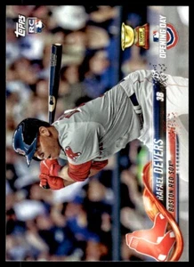 2016 TOPPS OPENING DAY Rafael Devers .RC Boston Red Sox - Picture 1 of 2