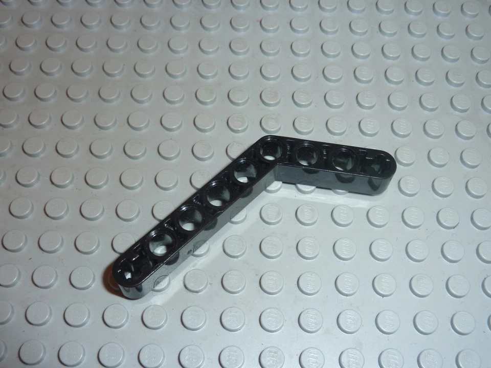 LEGO TECHNIC black beam liftarm bent ref 6629 / sets 8448 8266 8258 8273 9731 .. - Photo 1/1