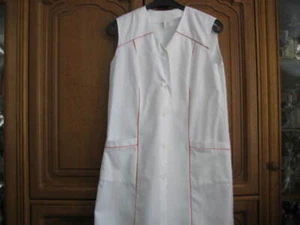 Damenkasack/ Kittel/ Schürze /Hauskleid Gr. 46 TOP ZUSTAND! - Bild 1 von 6