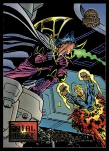 Fleer Marvel Universe #10 1994 Exodus y Cannonball - Imagen 1 de 2