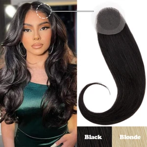 Thin Skin Bald Spot Hair Patch Natural Human Hair Replacement Unit For Hairline - Picture 1 of 13