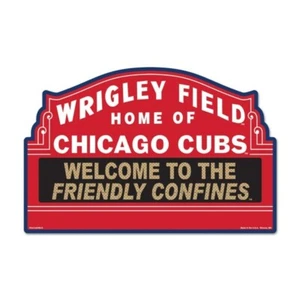 CHICAGO CUBS WRIGLEY SCOREBOARD 11"X17" PLASTIC SIGN DURABLE POSTER MLB LICENSED - Picture 1 of 1