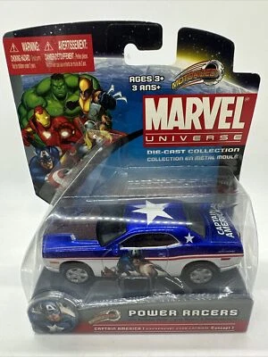 Maisto - Marvel Universe Power Racers Captain America Dodge Challenger Concept - Image 1 of 4