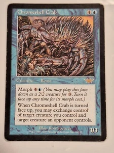 Chromeshell Crab - Legions - Magic the Gathering MTG Nice! - Picture 1 of 2