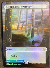MTG Kaldheim 293 Hengegate Pathway / Mistgate Pathway Foil