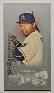 2015 Topps Allen & Ginter X Edinson Volquez #224 MINI SILVER PARALLEL - Picture 1 of 2