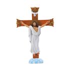 Resin for Crucifix Statue Catholic Figurine Wall Sculpture D