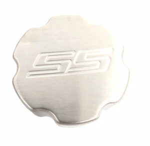 For 2010-2024 Chevrolet Camaro Billet Aluminum Radiator Cap Cover SS Satin - Picture 1 of 1