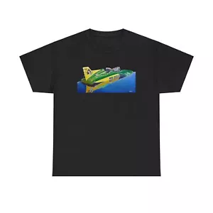 Camiseta Gildan Vintage Hydroplane Race Boat Miss Bardahl 12" Logo Unisex Todo Algodón - Imagen 1 de 66