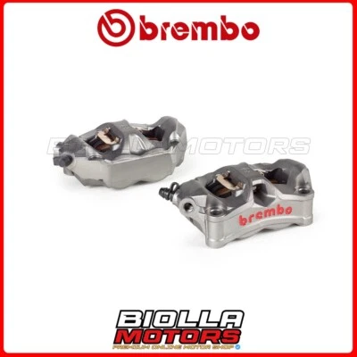 220D02010 KIT PINZE FRENO BREMBO RADIALI STYLEMA 100 MM DUCATI 848 EVO 848 2011  Foto 1 de 4