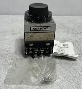 Agastat 7012AF Time Delay Relay 4 Pole 120VAC 60HZ 1-10 Minute - Picture 1 of 7