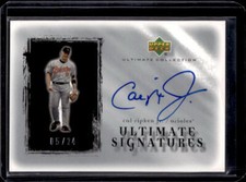 2002 Upper Deck Ultimate Collection Cal Ripken Jr. Signatures Auto #5/24 Orioles
