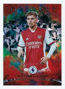2021-22 Emile Smith Rowe Panini Chronicles Origins Cracked Ice Arsenal Card 3/23 - Picture 1 of 3