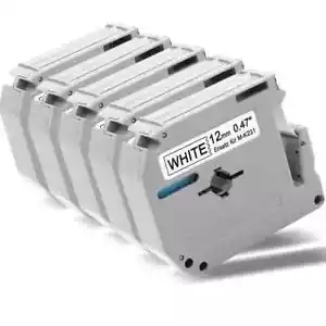 MK-221 MK-231 12mm 9mm Kompatibel Schriftband für Brother P-Touch 60 65 75 80 90 - Bild 1 von 21