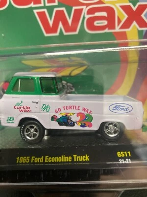 1:64 M2 Machines 1965 Econoline Van Gasser / Turtle Wax - Image 1 of 4