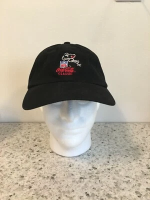 NFL Coca Cola Classic Black Slideback Baseball Cap - Image 1 of 4