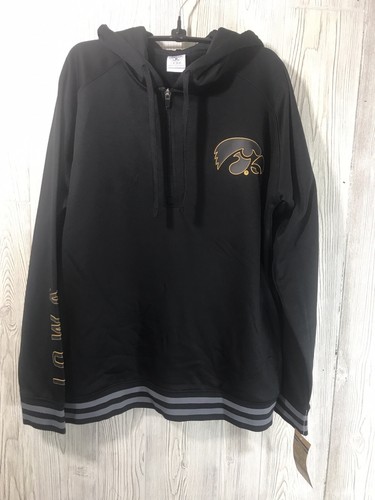 VETEMENTS Felpa con cappuccio Iowa Hawkeyes Rivalry Threads 91 by Knights Apparel poliestere 3 4 cerniera