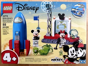 LEGO DISNEY 10774 Razzo spaziale Topolino e Minnie nuovo e sigillato - Foto 1 di 2