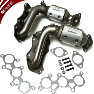 LEXUS RX350 3.5L 2007-2009 Front Manifold Catalytic Converter 2 PIECES PAIR - Picture 1 of 4