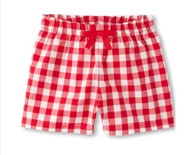 Nuevo Pantalones Cortos Gymboree Niñas Guinga 6 Dulce Sandía Rojo Algodón Foto 1 de 4