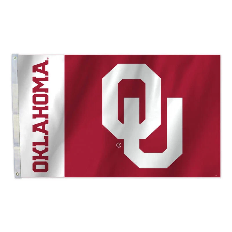 Oklahoma Sooners Flag 3x5 Banner CO - Image 1 of 1