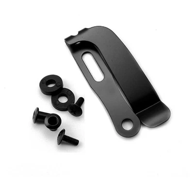 Left Hand Stainless Steel Belt Clip K Sheath Grip Clips for KYDEX IWB Holster - Image 1 of 4