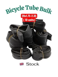 20 x 1.75-2.35 Inch Inner Tube E-bike Compact / Car Type Valve Bulk 10 Pack SAVE - Picture 1 of 1