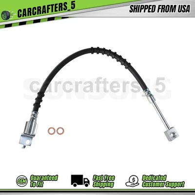 Manguera hidráulica de freno delantero derecho Sunsong para Jeep Wrangler 1987-1989 2,5 L Foto 1 de 4