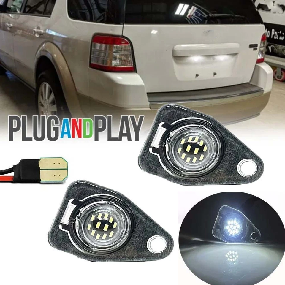 For Ford Expedition Freestar Taurus Navigator [FULL LED]License Plate Light Pair - Изображение 1 из 4