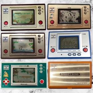 NINTENDO GAME AND & WATCH Parachute Octopus Donkey Kong/JR Fire Popeye 6 Set - Bild 1 von 1