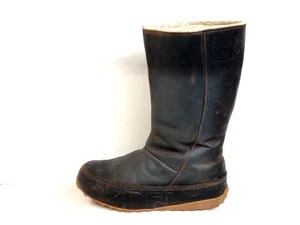 Sorel Suka Impermeable Damas Invierno Botas Cuero Cálido Marrón UK 8.5 EU 42 2/3 - Imagen 1 de 9